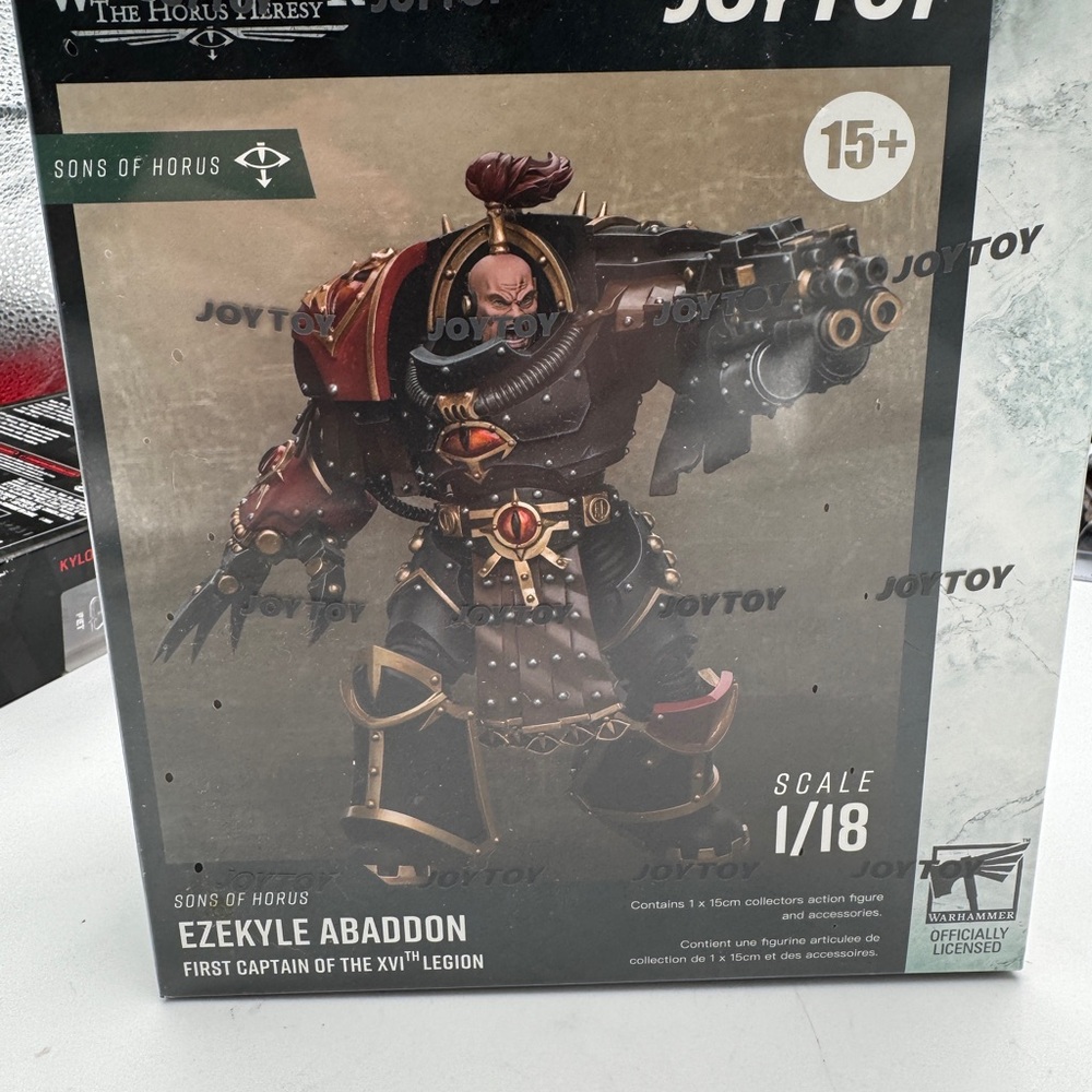 JoyToy Black Legion Ezekyle Abaddon Action Figure - Brand New & Sealed